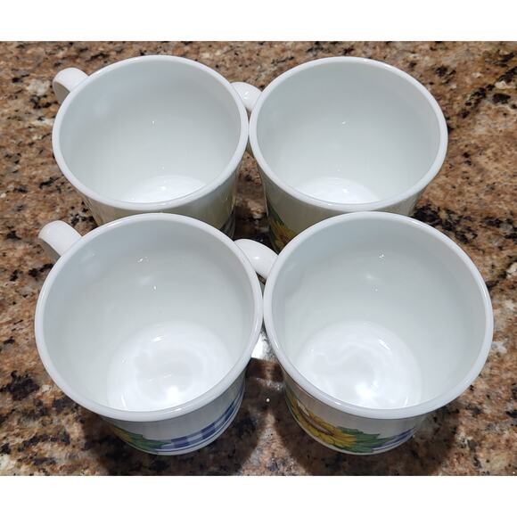 Corelle Sunflower Sunsations (sunflower) Cups (set of 4) - Picture 13 of 13